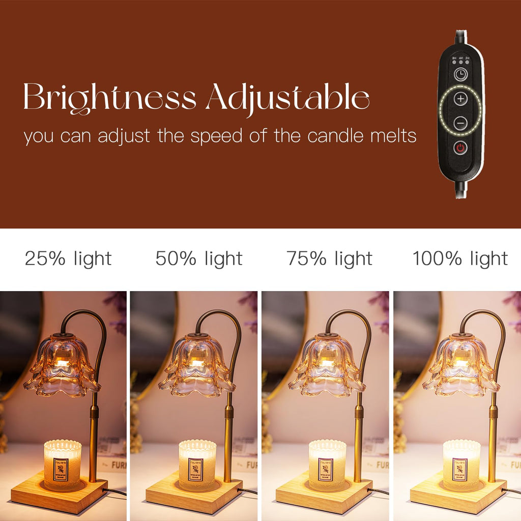 Candle Warmer Lamp with Timer H864384