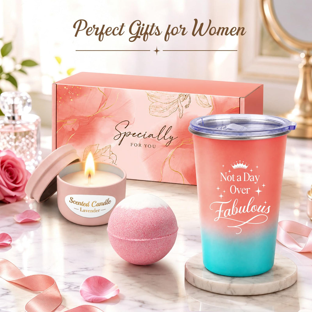 Pink Spa Gift Basket Set W459