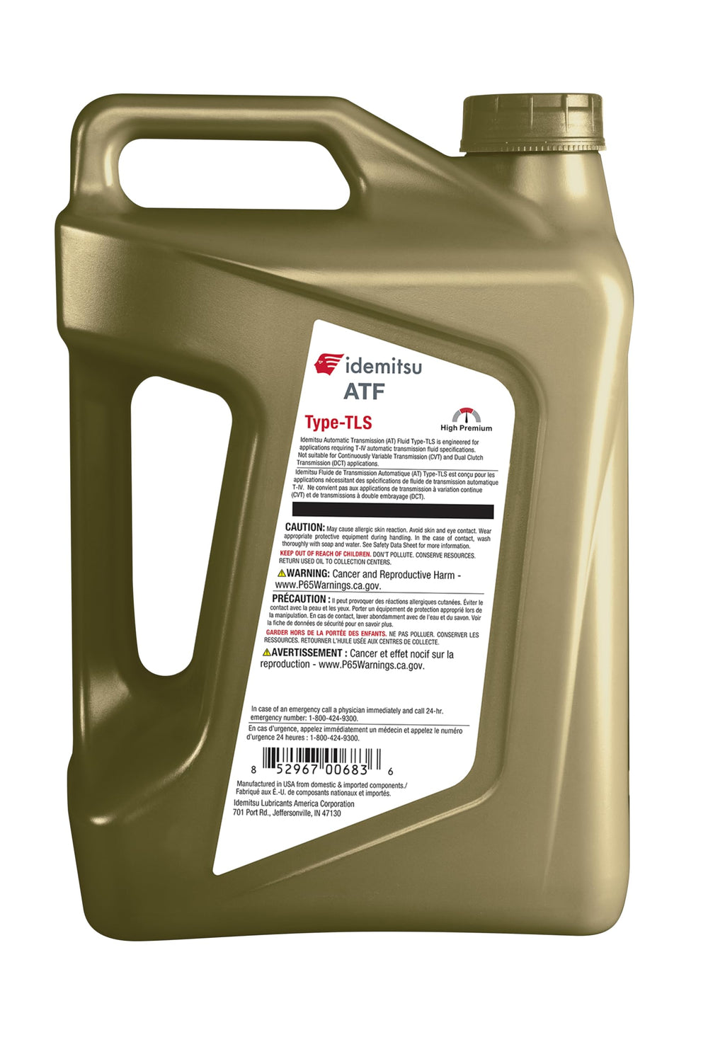 ATF Type TLS Transmission Fluid 5 Quart W201085