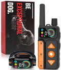 2-in-1 Dog Bark Collar & Shock Collar, IPX7 Waterproof E Collars with AI Anti-Bark/Beep/Vibration/Shock/no Shock for Small Medium Large Dog(5-120Lbs), Dog Training Collar with 3300FT Remote W517