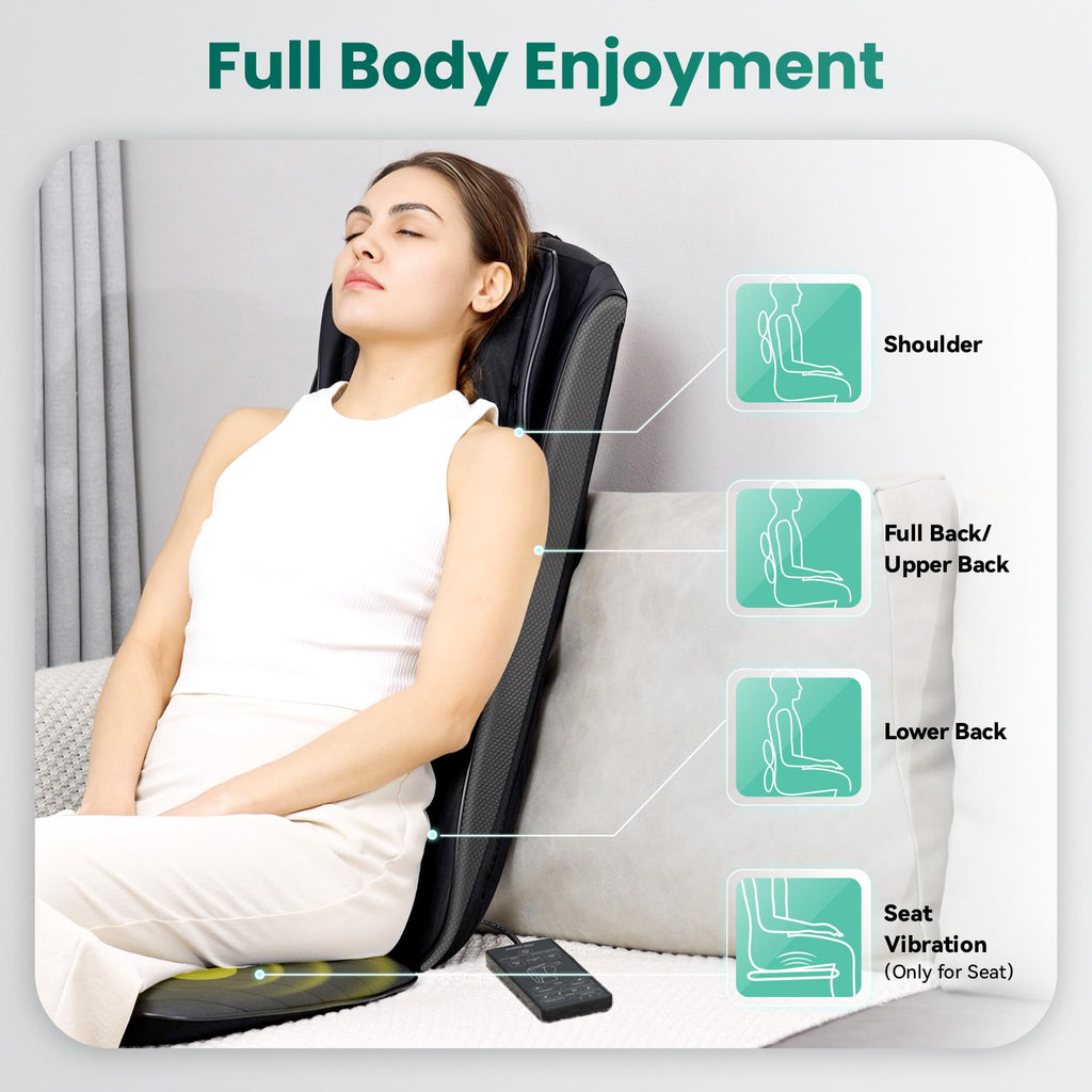 Shiatsu Neck Back Massager with Heat B389364