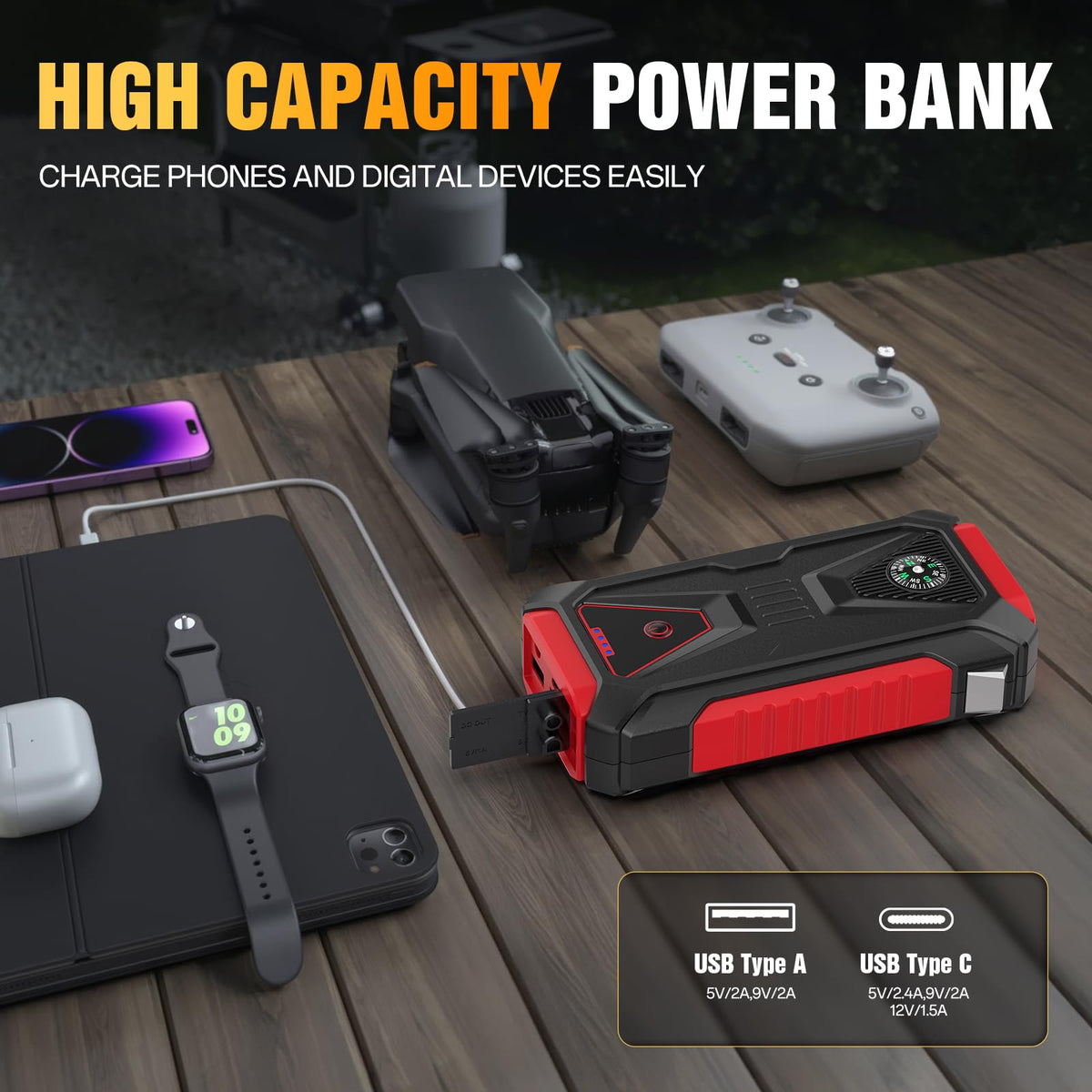 12V Battery Booster Pack O4027