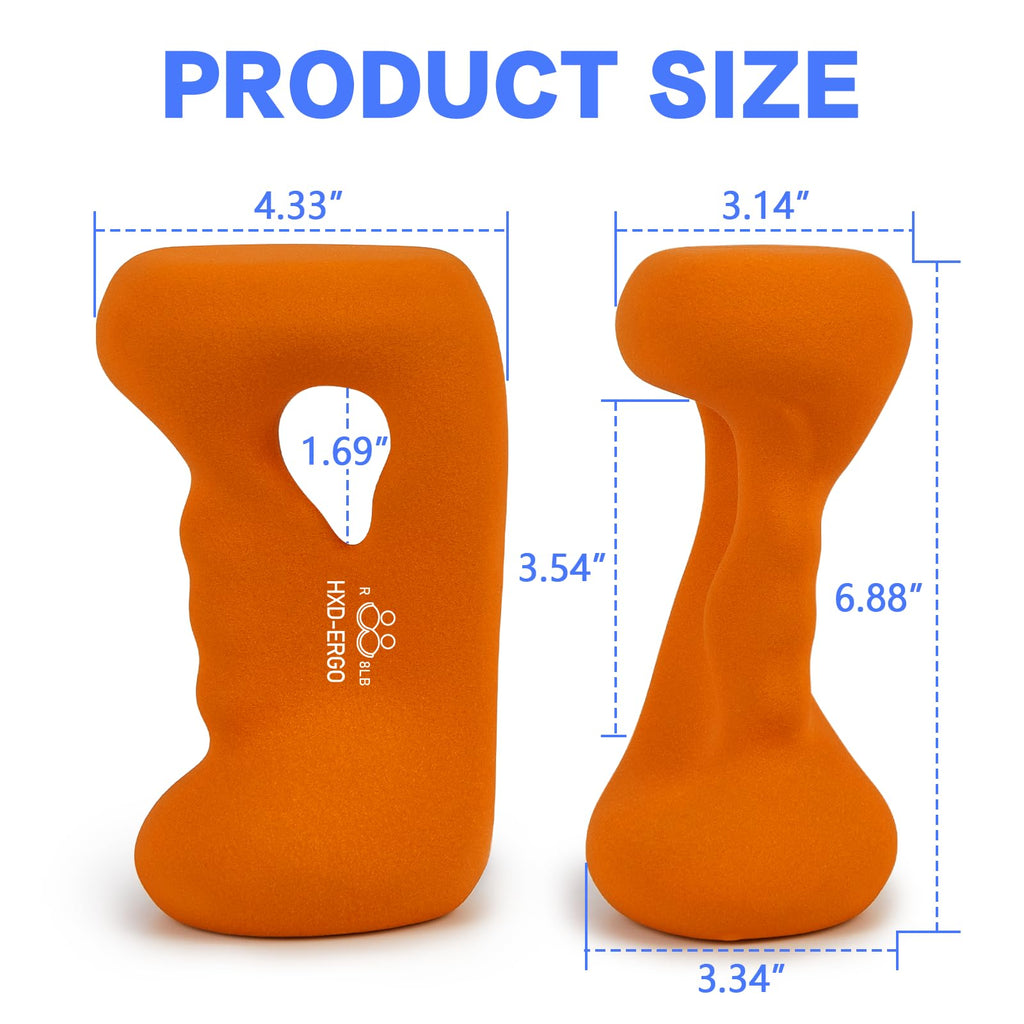 Ergonomic Dumbbells Weights Set A2053