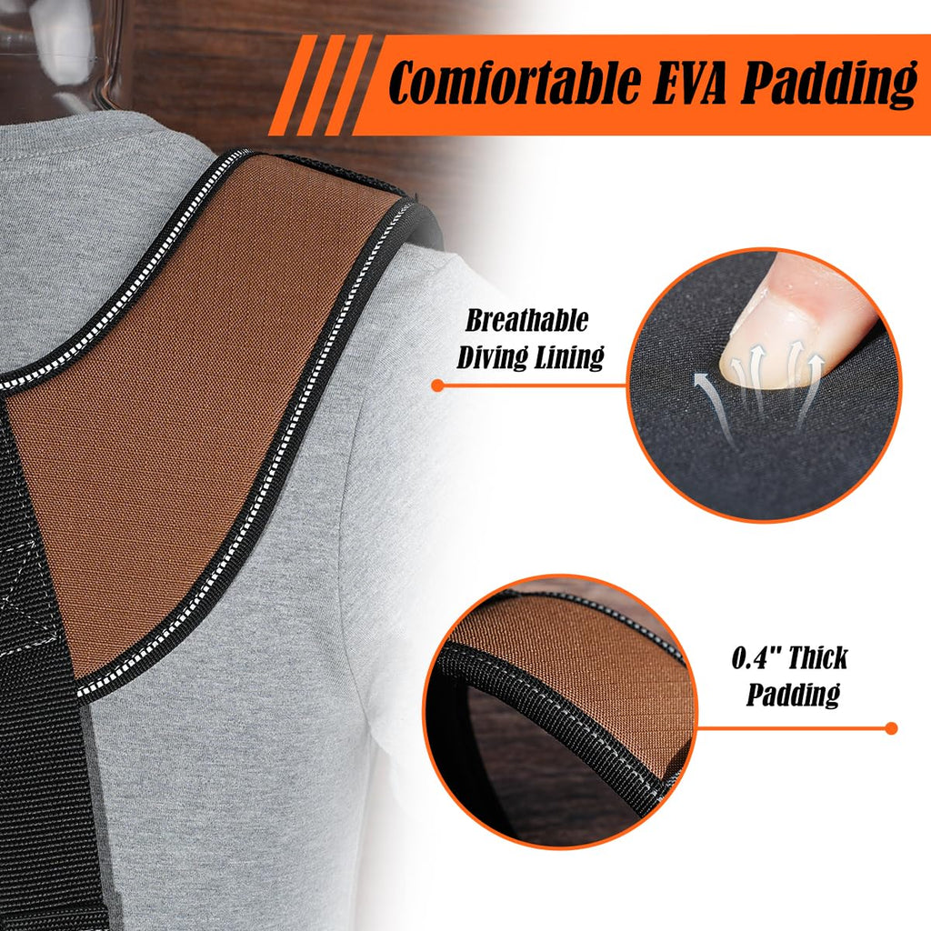 39-Pocket Heavy-Duty Tool Belt With Suspenders Z7912