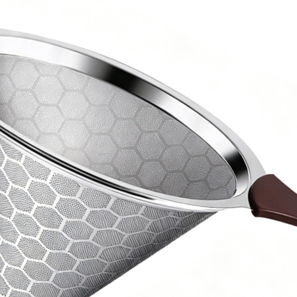 Reusable Stainless Steel Cone Coffee Filter O7595