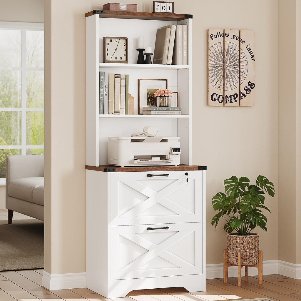 2 Drawer File Cabinet with Lock B196325