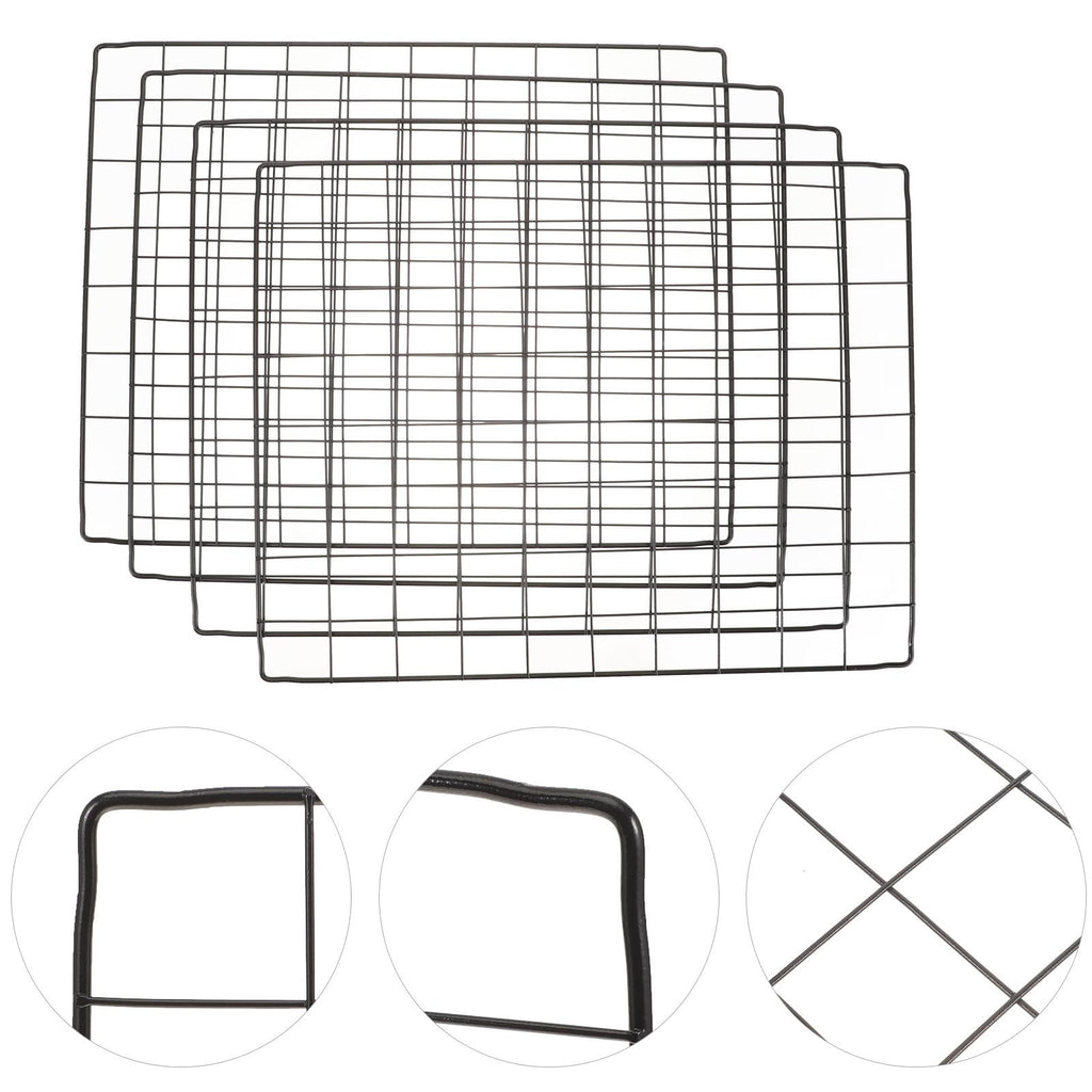 4pcs Flexible Iron Mesh Dog Fence Panels T67725
