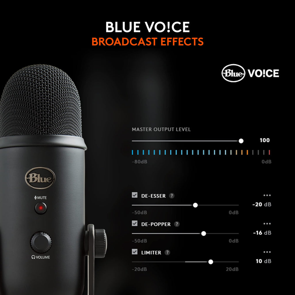 USB Condenser Microphone with 4 Pickup Patterns D631275