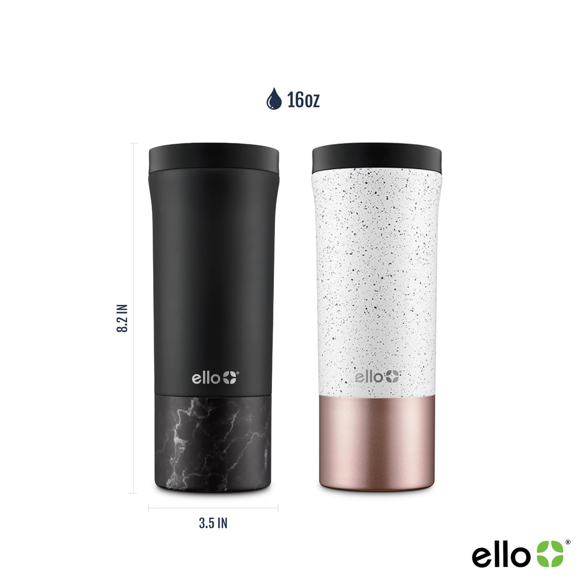 16oz Insulated Stainless Steel Travel Mug D1429