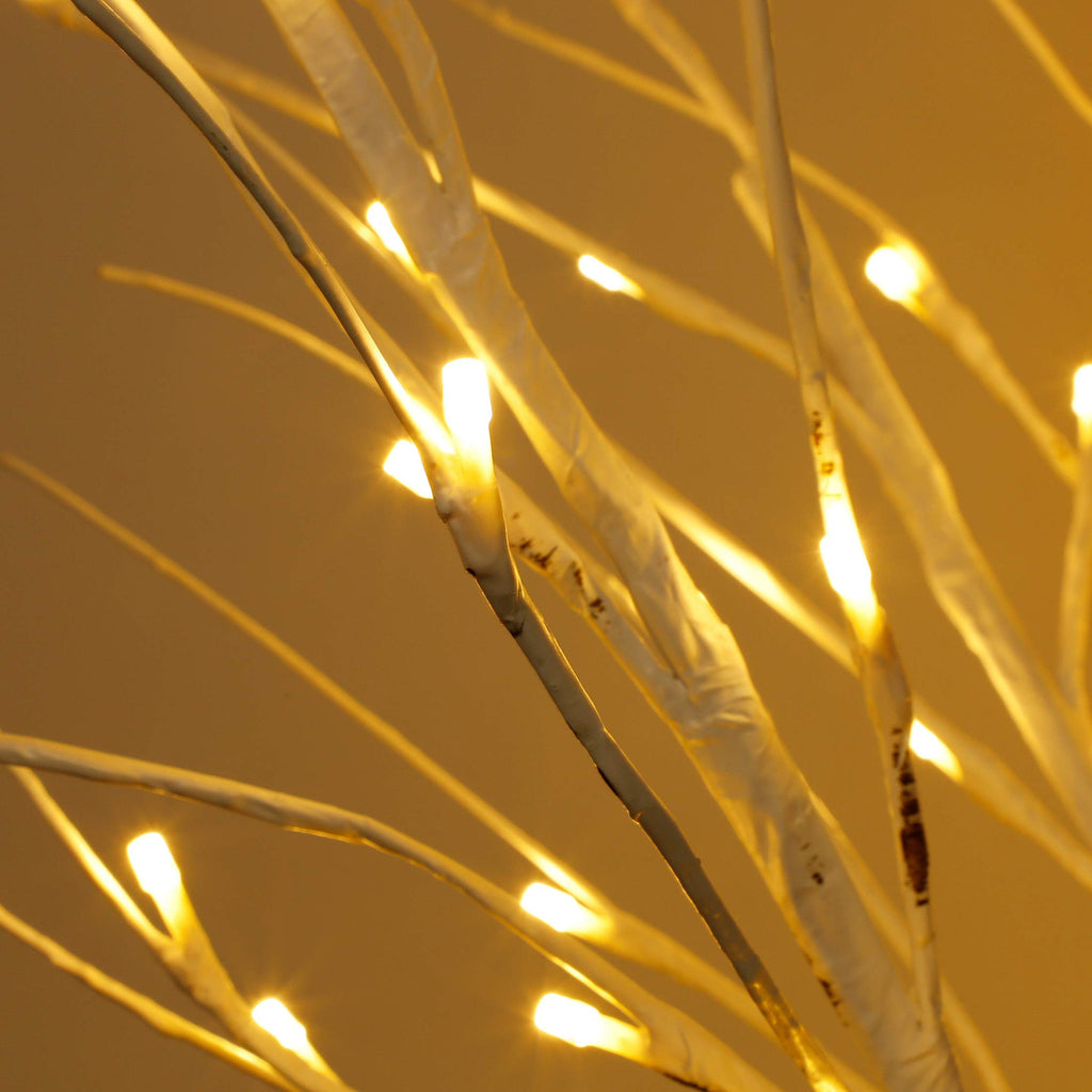 Lighted Birch Tree 6.1 Feet 96 LED A154