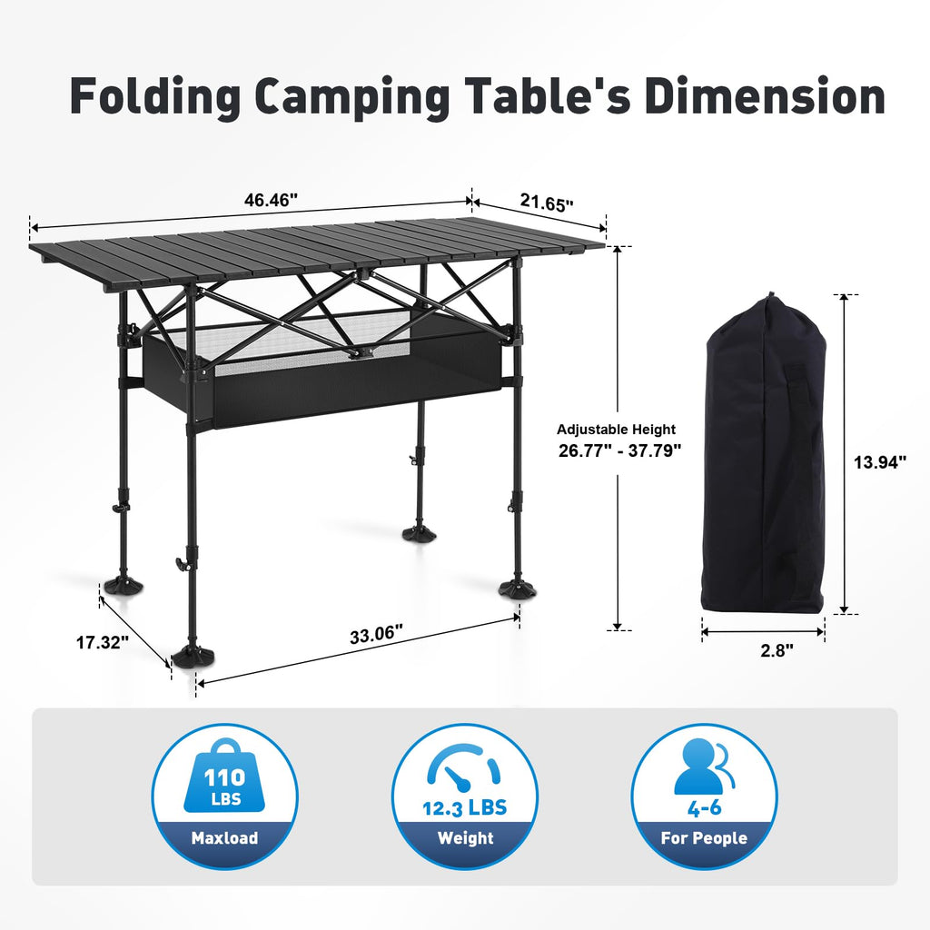 Folding Camping Table H60998