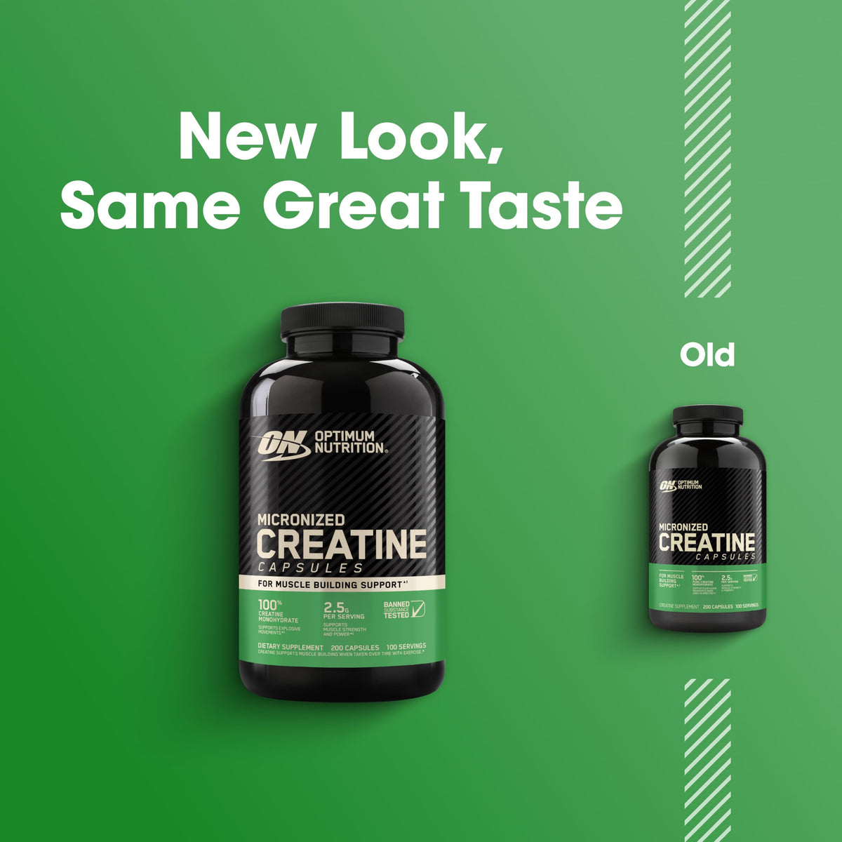Micronized Creatine Monohydrate Capsules, 200 Ct J782