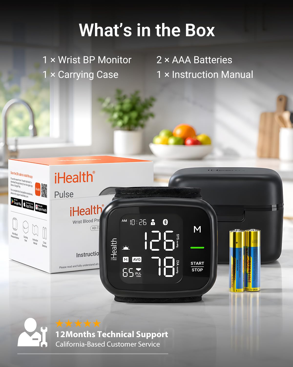 Wrist Blood Pressure Monitor Z46502