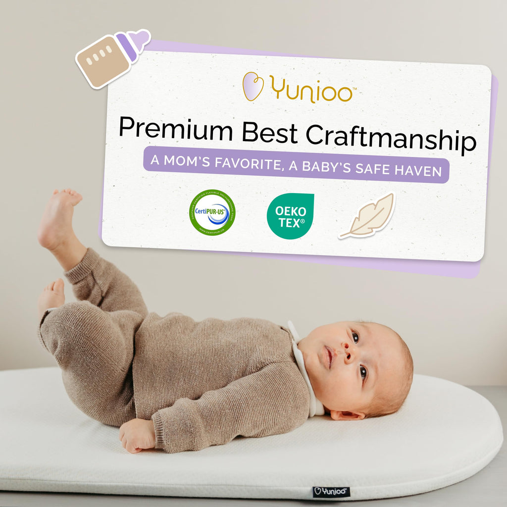 Foldable Baby Changing Pad 29” x 15” Waterproof Ultra Soft C6267