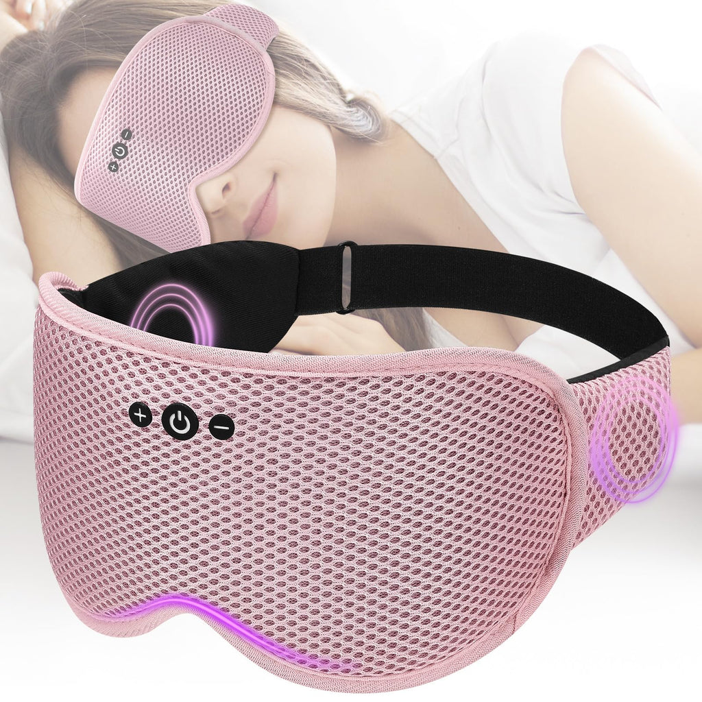 3D Contoured Sleep Mask with Bluetooth Headphones C859