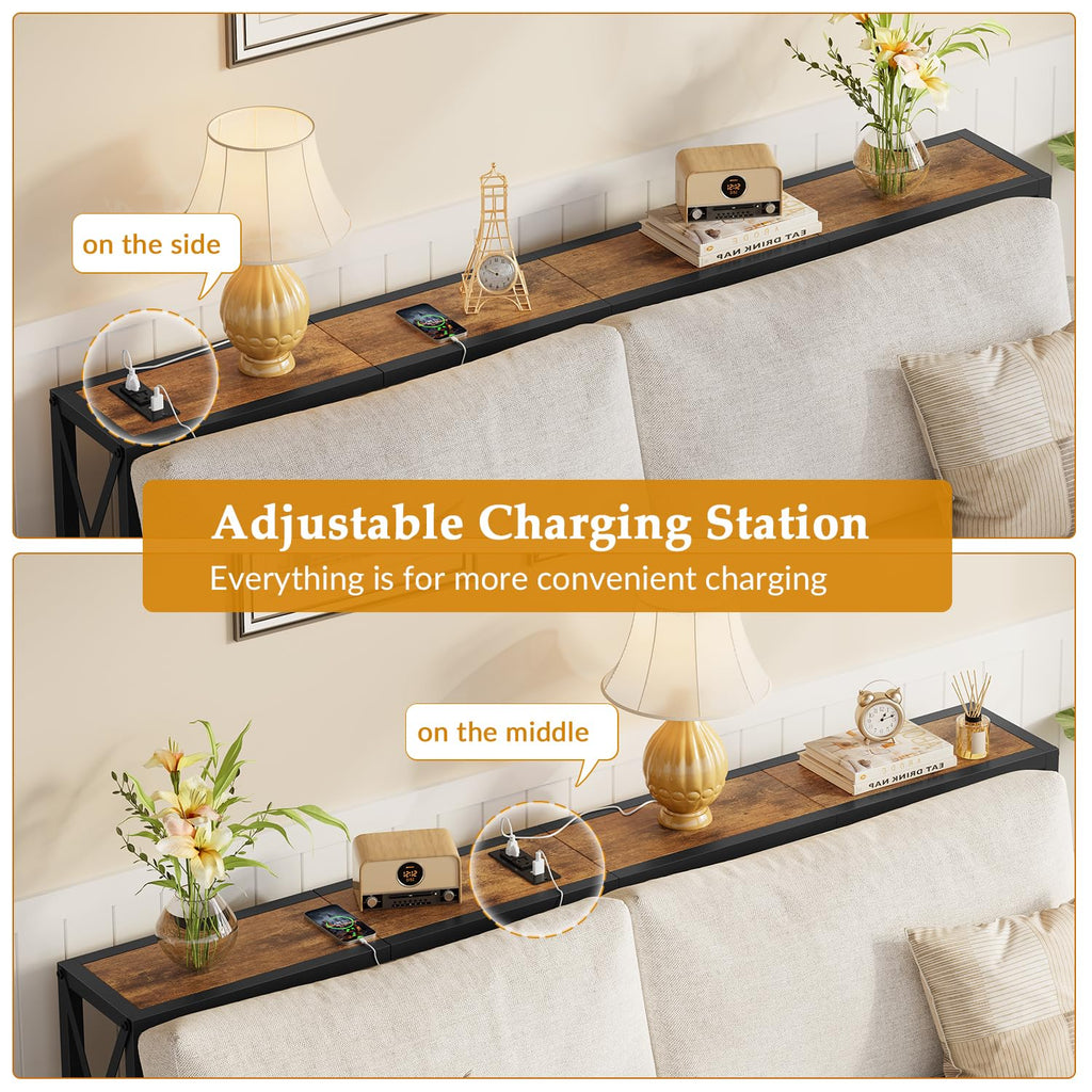 Narrow Console Table with Socket P245119