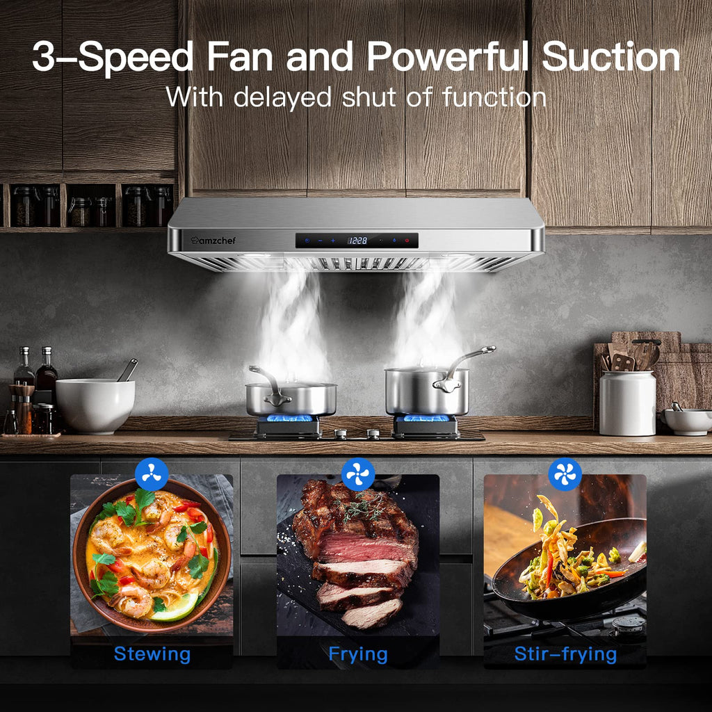 30" Stainless Steel Under Cabinet Range Hood P735