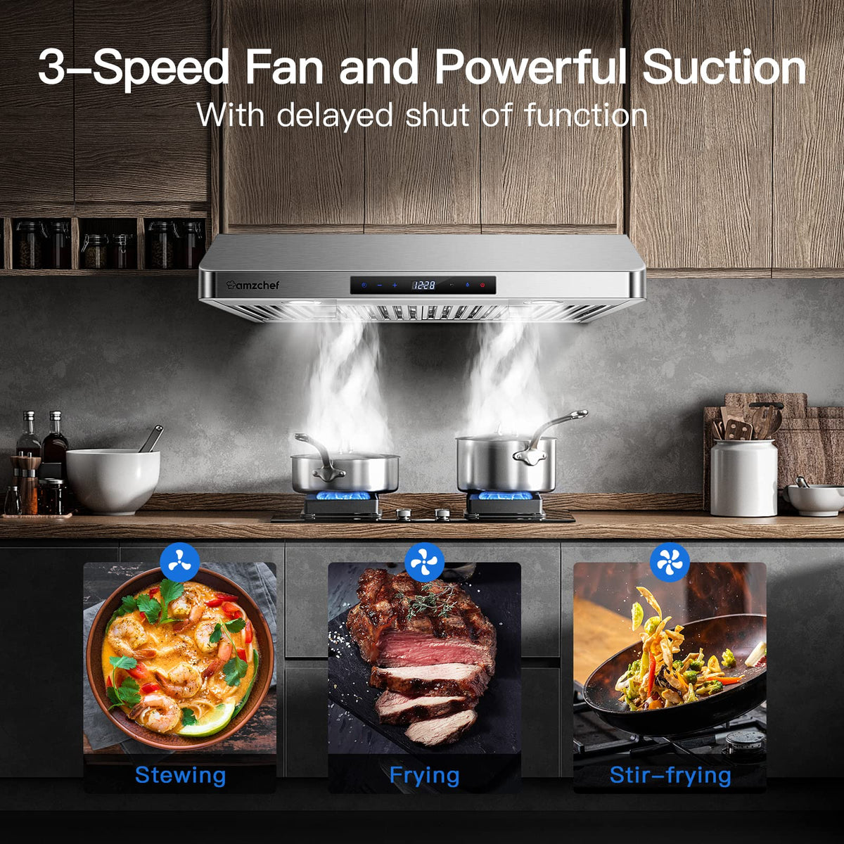 30" Stainless Steel Under Cabinet Range Hood P735