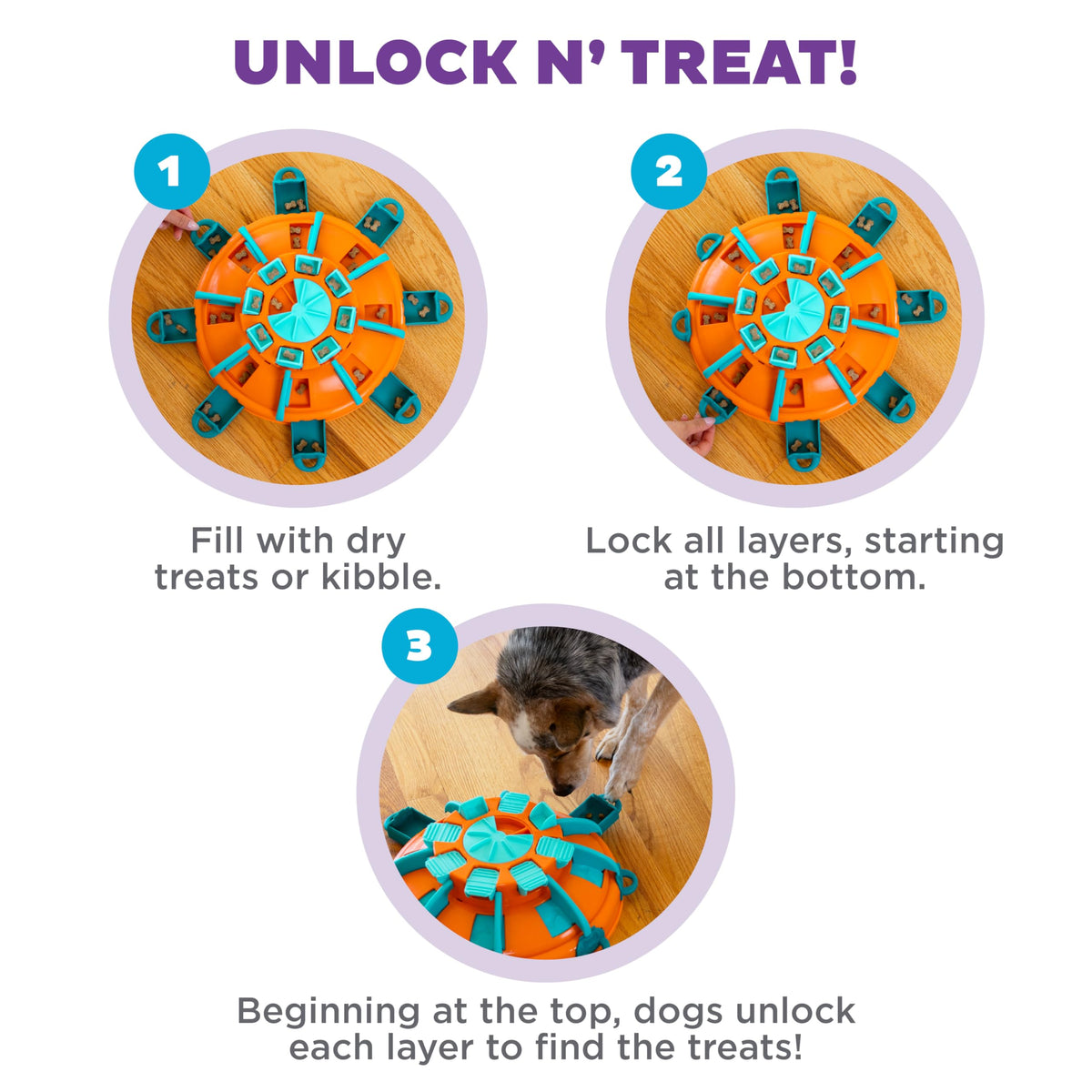 Dog Toy Treat Puzzle S2054