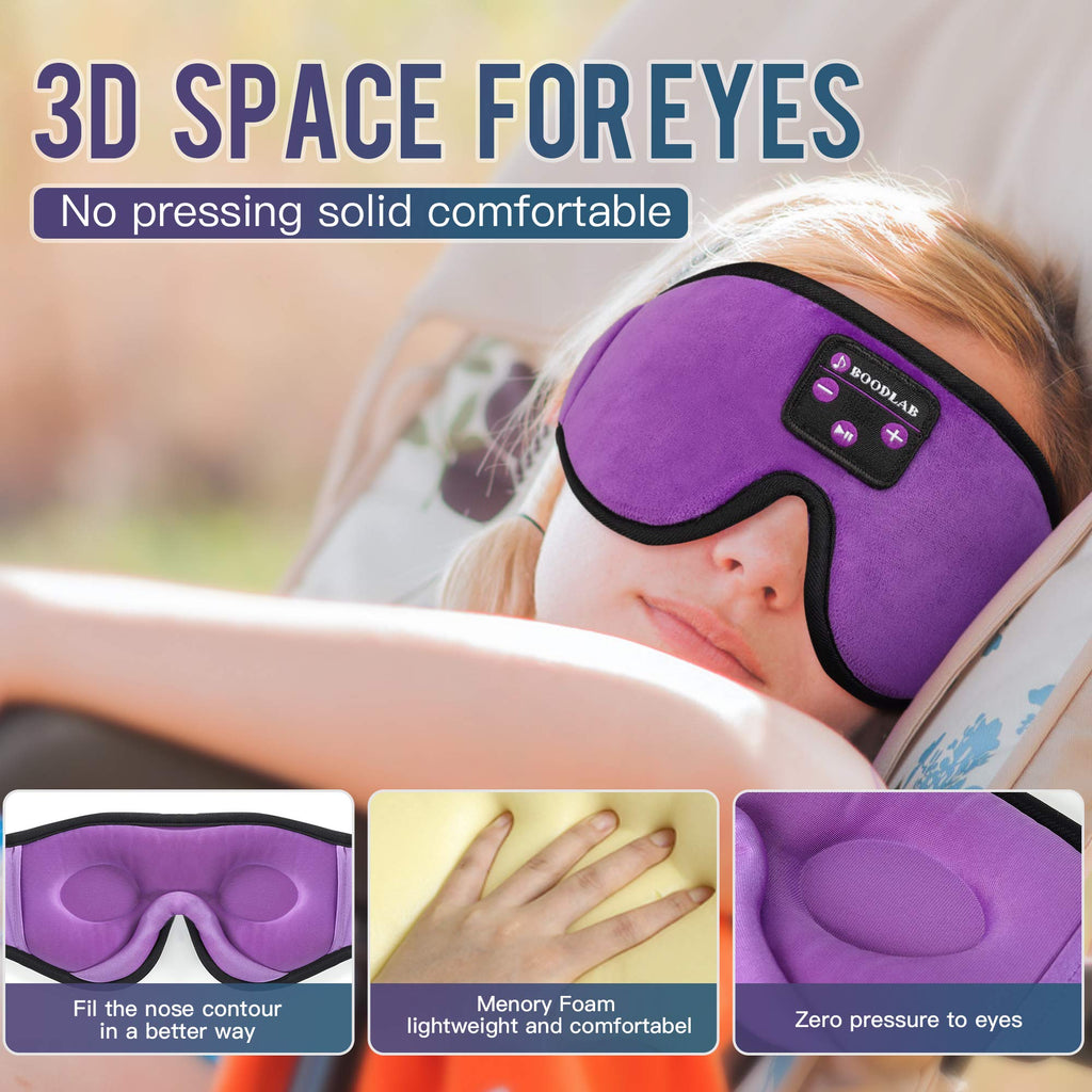 Sleep Mask with Bluetooth Headphones Z638