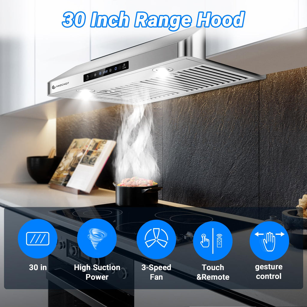 30" Stainless Steel Under Cabinet Range Hood P735