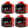 Isobutane Butane Propane Blend Camping Fuel Canister 4 Pack T753163