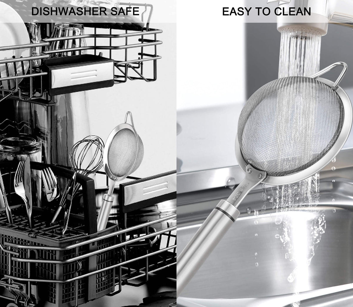 Fine Mesh Stainless Steel Strainer T3542