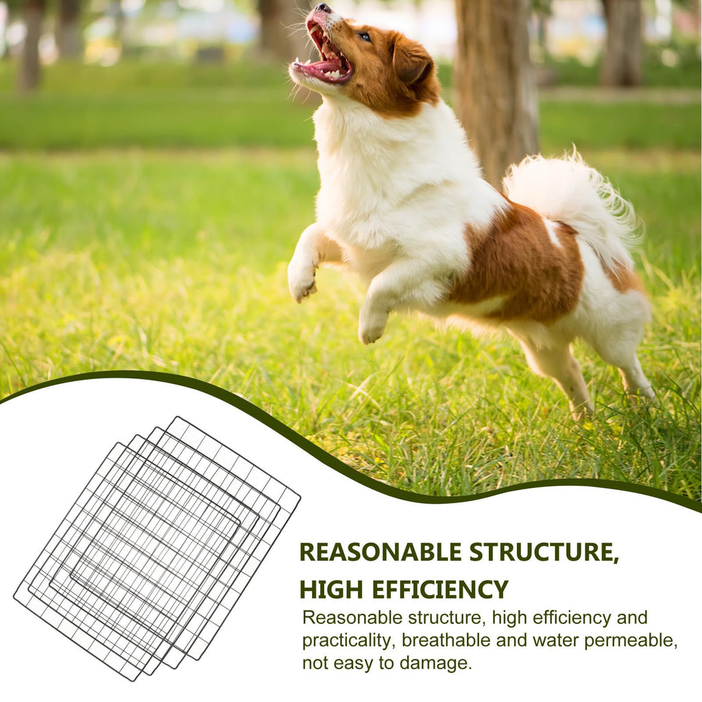 4pcs Flexible Iron Mesh Dog Fence Panels T67725