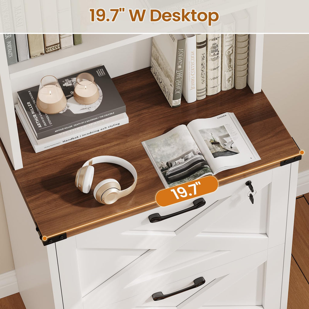 2 Drawer File Cabinet with Lock B196325
