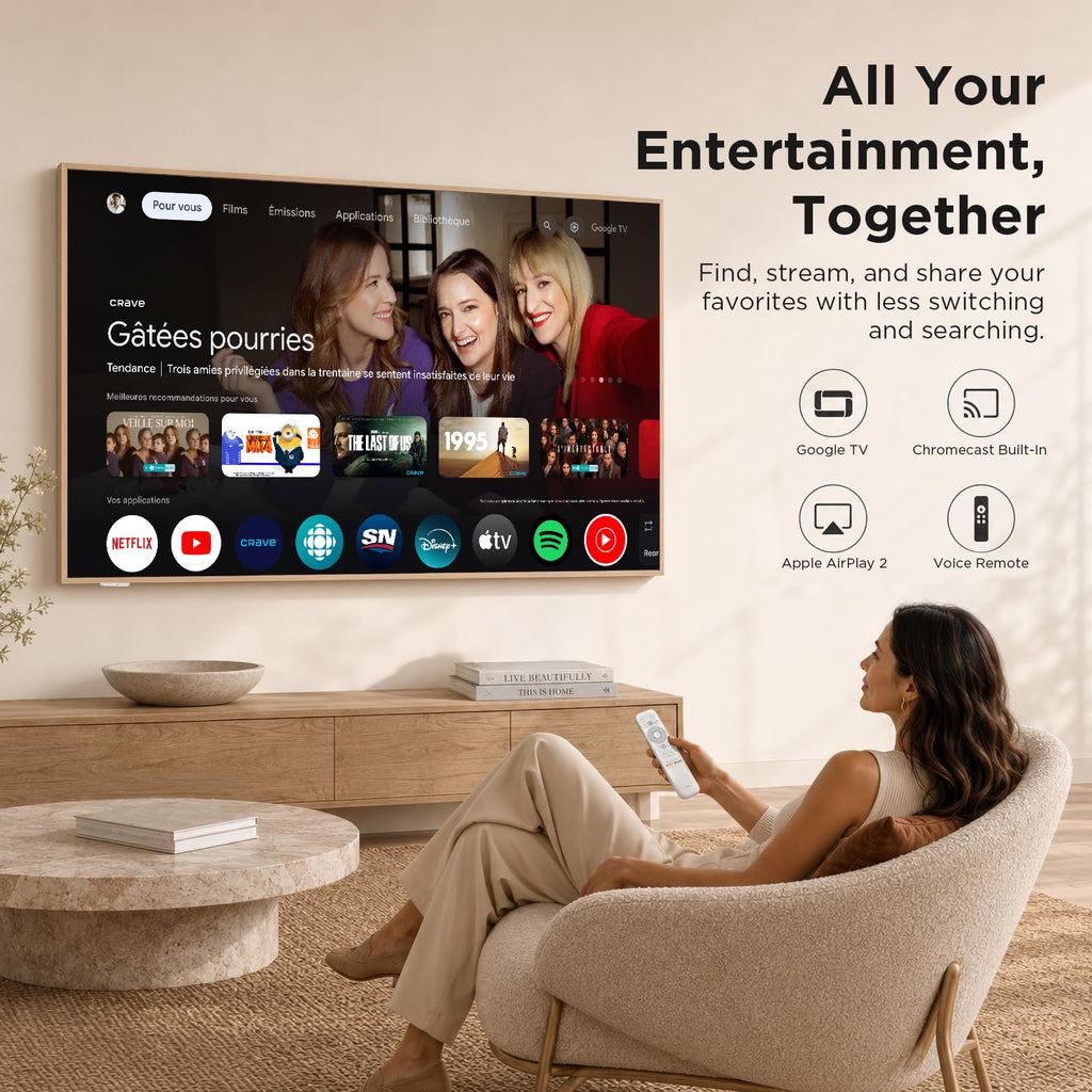 85" QLED 4K Smart TV D6189