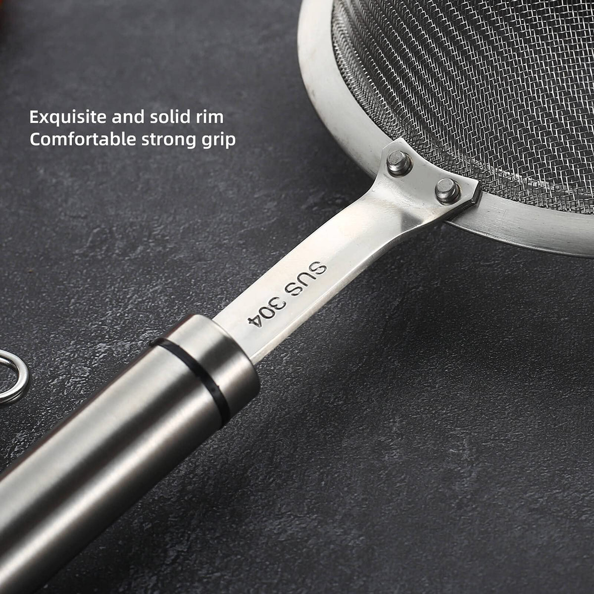 Fine Mesh Stainless Steel Strainer T3542