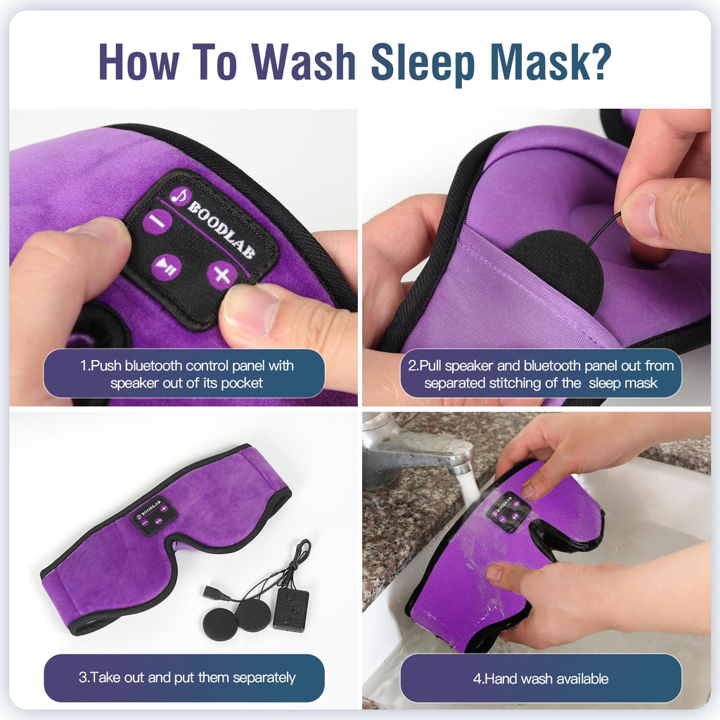 Sleep Mask with Bluetooth Headphones Z638