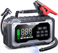 Car Battery Jump Starter with Air Compressor 8000A Portable Booster Pack 160PSI Tire Inflator M497849