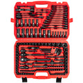 160Pc Mechanics Socket Set 1/2 1/4 3/8" Drive Metric Y22256