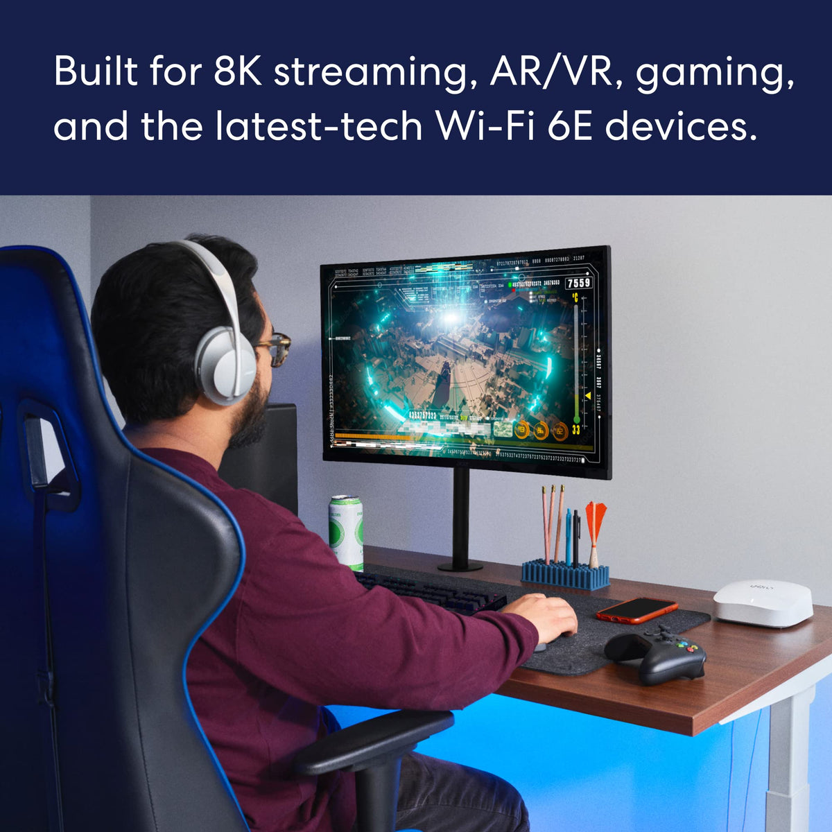 Mesh Wifi Router with 4K Max Streaming Stick U190643