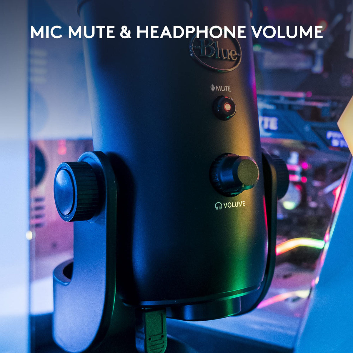 USB Condenser Microphone with 4 Pickup Patterns D631275