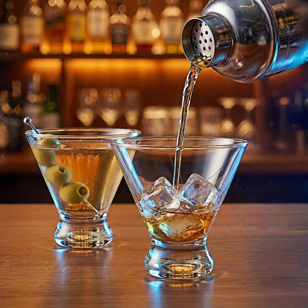 Stemless Martini Glasses Set of 4 H9583