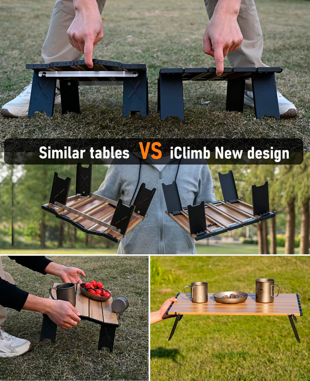 Ultralight Compact Mini Folding Table Y375
