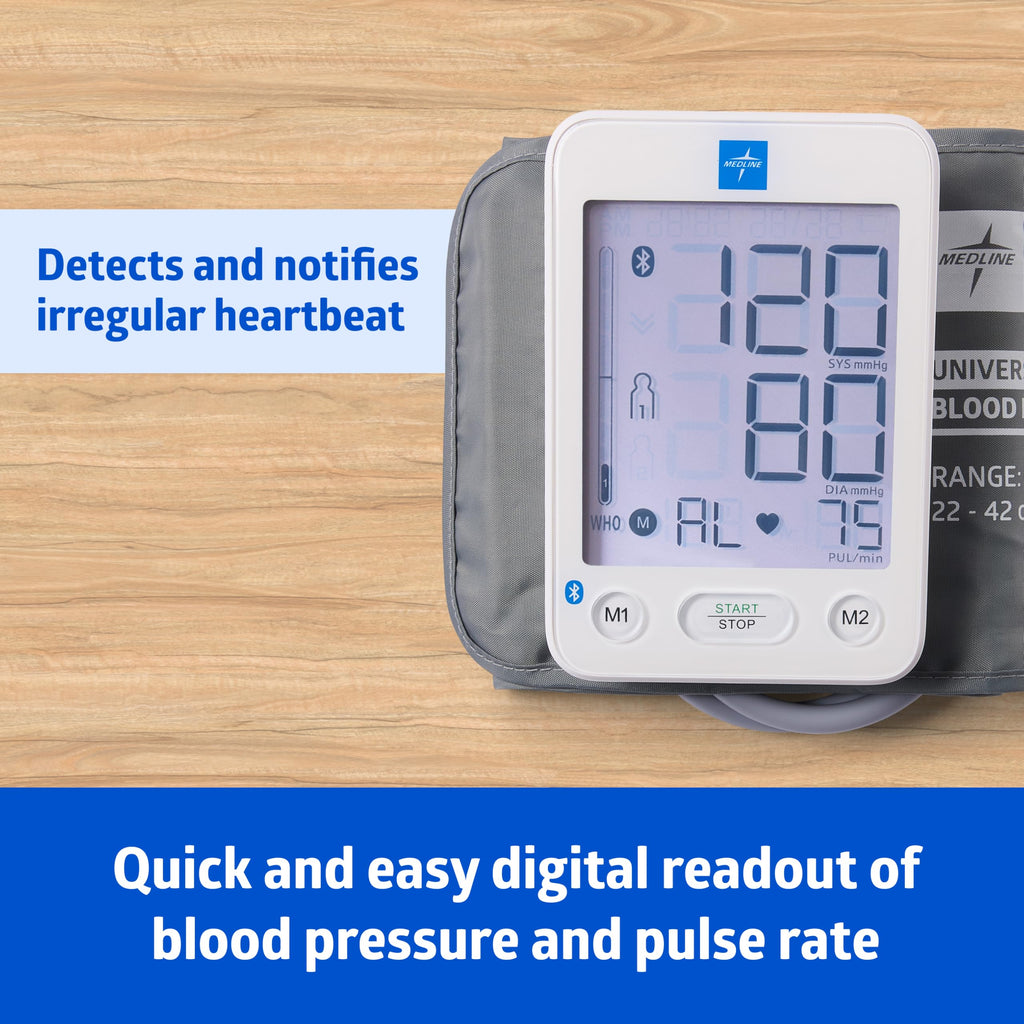 Bluetooth Blood Pressure Monitor with Upper Arm Cuff K516