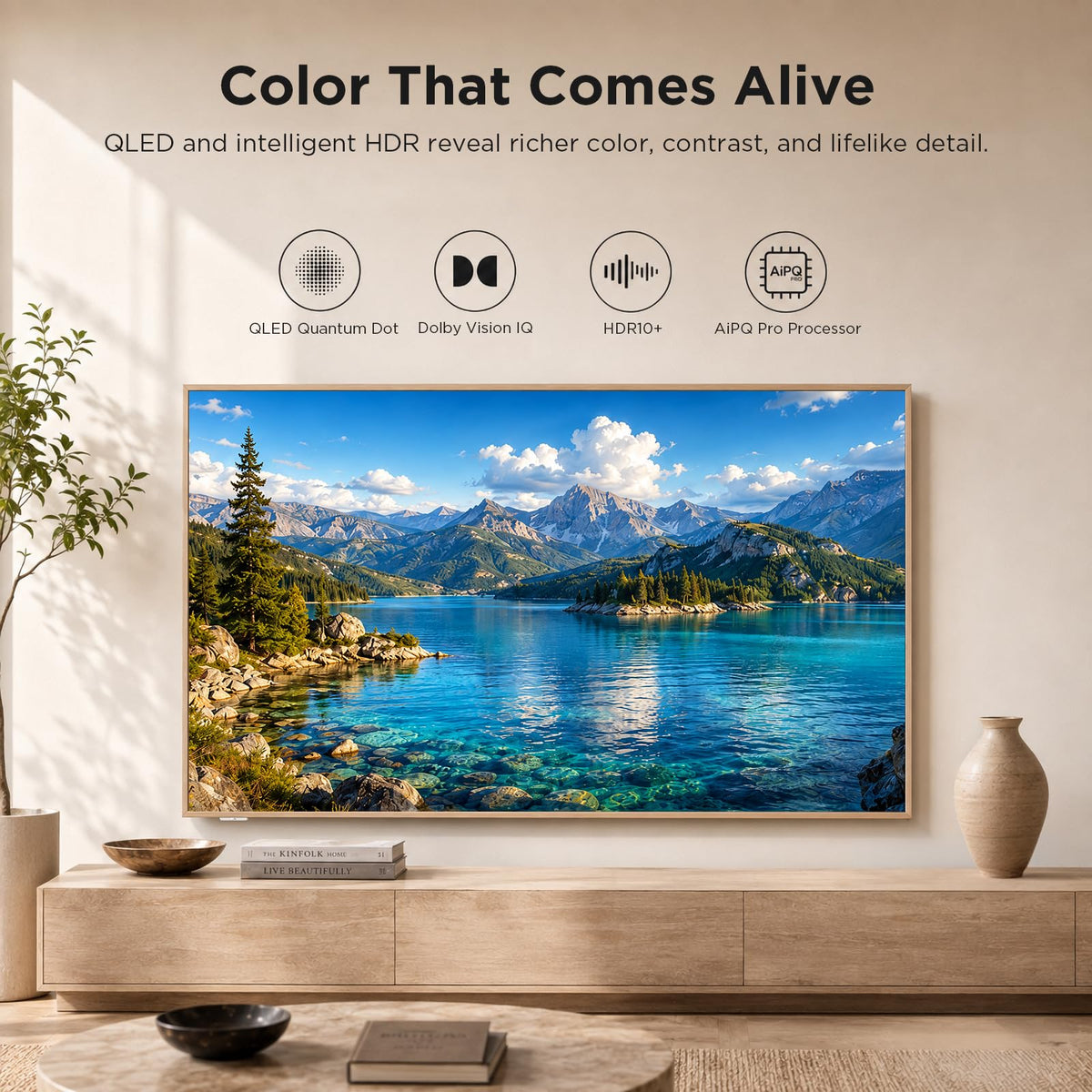 85" QLED 4K Smart TV D6189