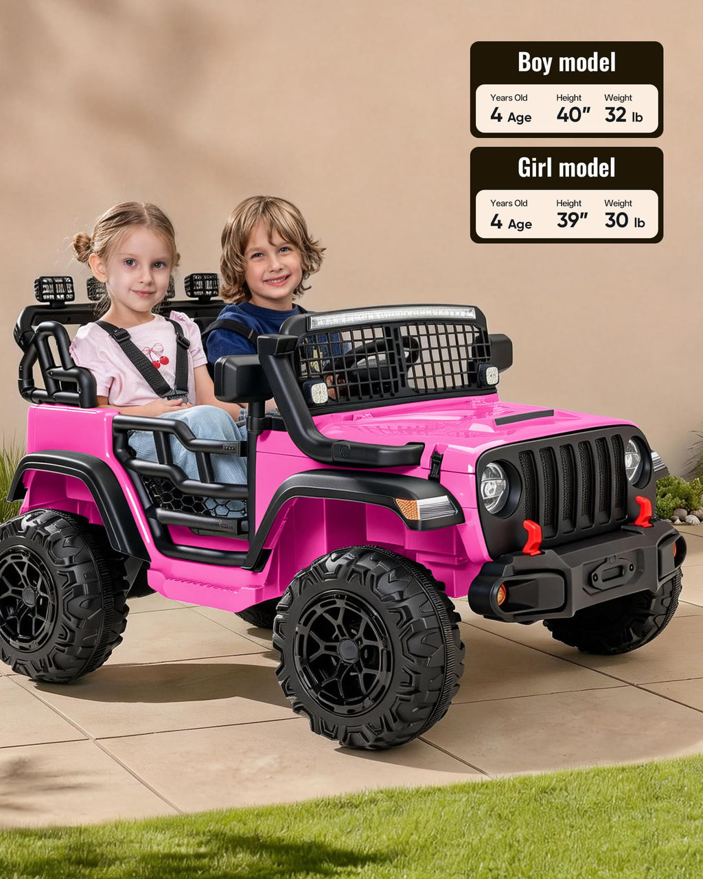 2 Seater 24V Electric Ride on Car C961526