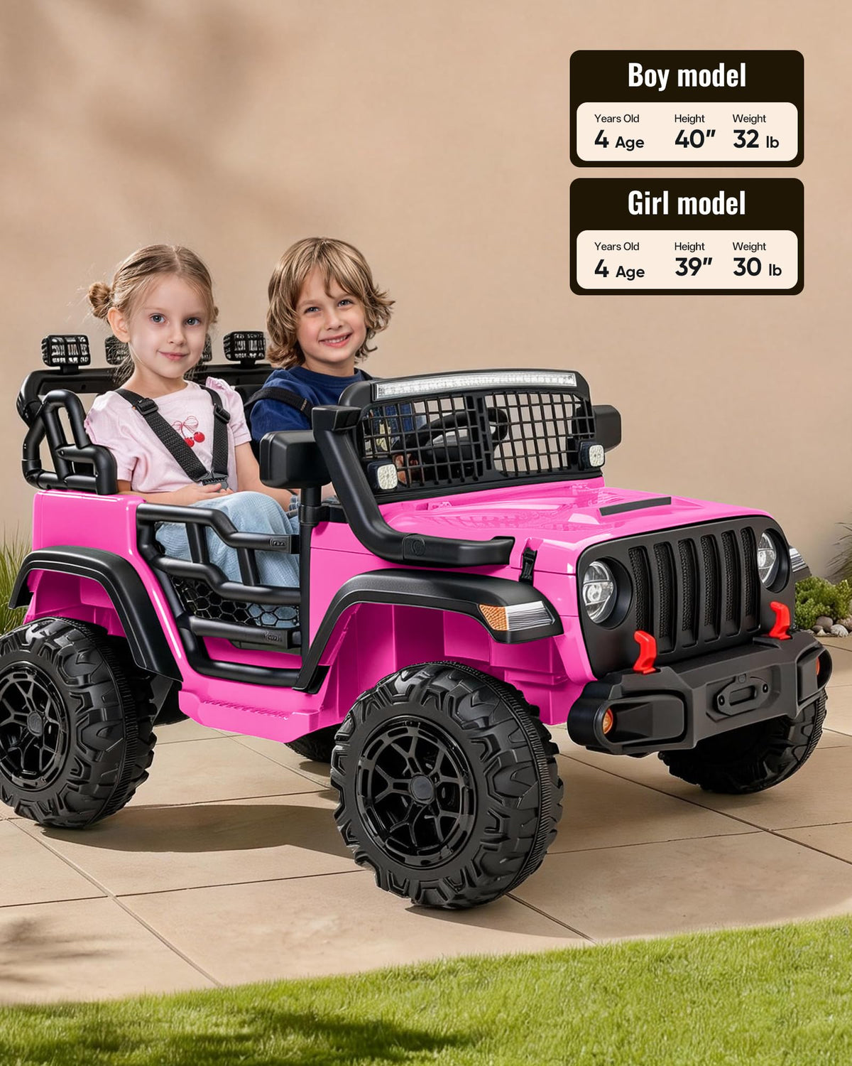 2 Seater 24V Electric Ride on Car C961526