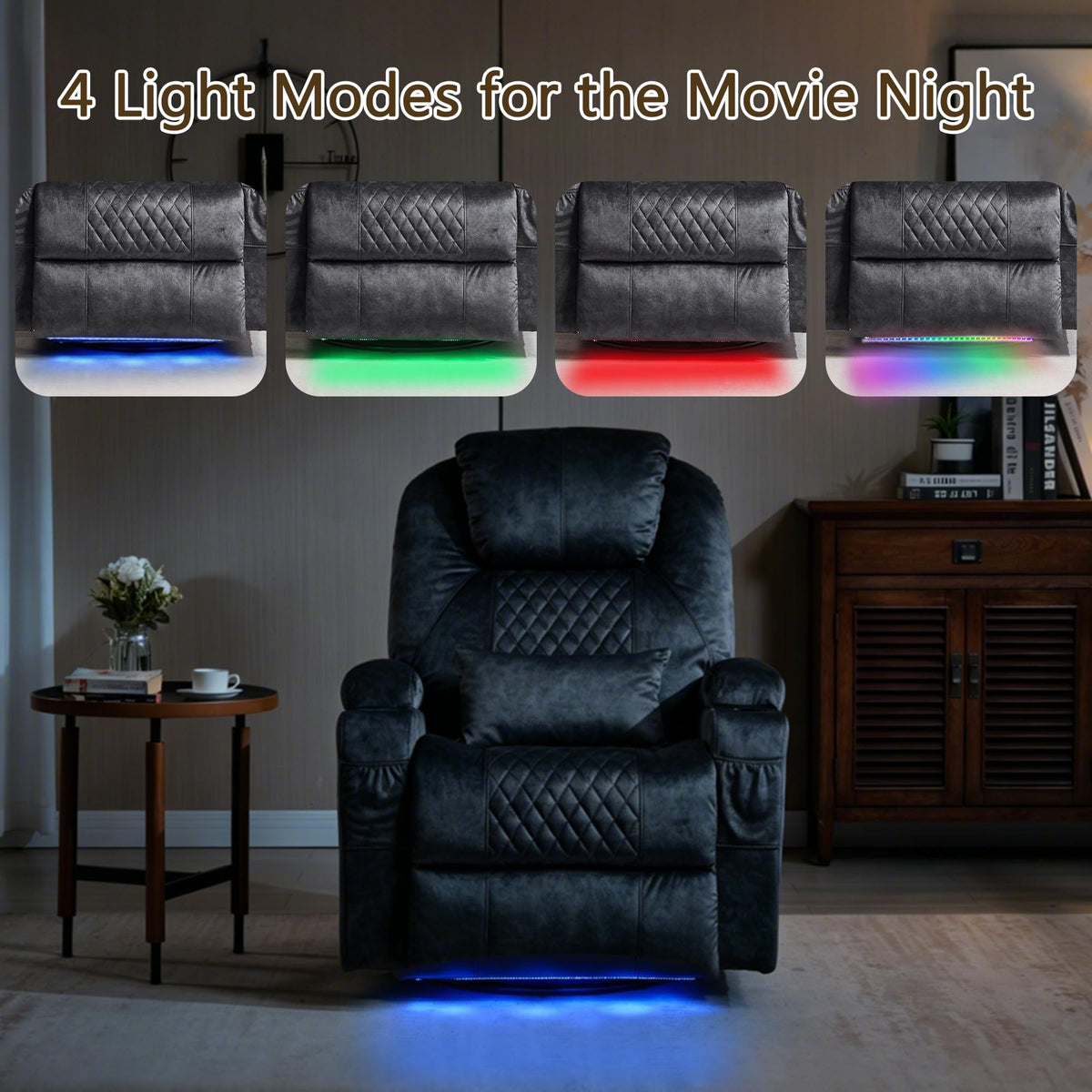 Power Swivel Rocker Recliner Chair F668347