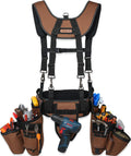 39-Pocket Heavy-Duty Tool Belt With Suspenders Z7912