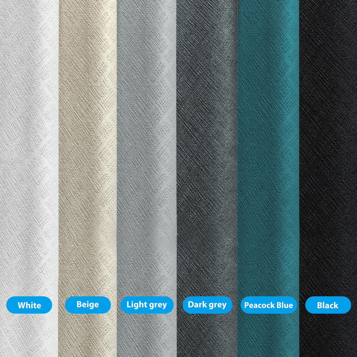 Blackout Thermal Insulated Room Divider Curtain Panel 8.3 ft x 7 ft F902